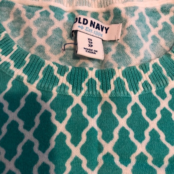 Patterned Crew Neck Sweater - Picture 2 of 2